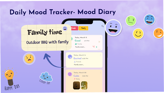 Daily Mood Tracker- Mood Diary
