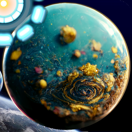 Planet Hop - A space puzzle logo