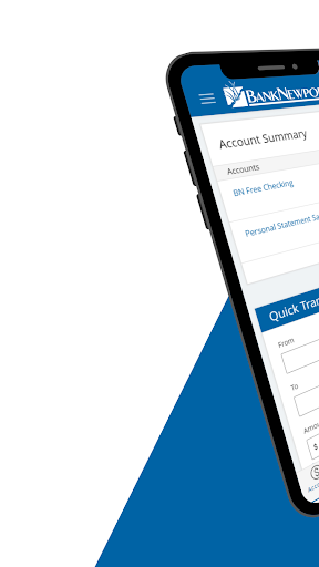 Android application BankNewport screenshort