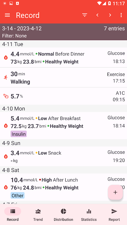 Blood Sugar - Diabetes Tracker - 4.5.9 - (Android)
