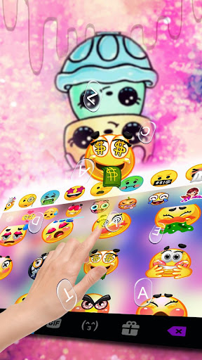 Cute Colorful Cake Keyboard Th Screen 3