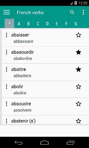 Anteprima dell'app