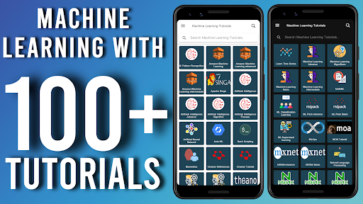 Android application Learn Machine Learning in 2024 screenshort