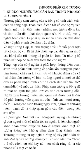 Nhân Tướng Học - Xem Tướng Số Screen 3