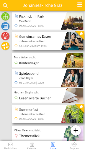 Android application Johanneskirche Graz screenshort
