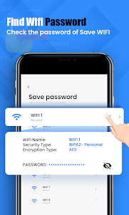 Wifi Password show: Wifi scan