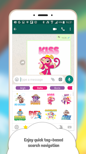 Fingerlings Emoji Stickers ( U Screen 3