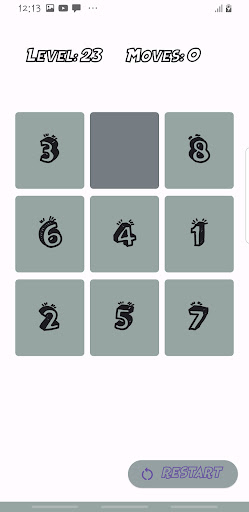 8 Puzzle Screen 2