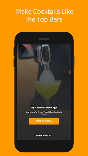 Android application My Cocktail Empire screenshort
