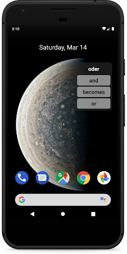 99words Screen 2