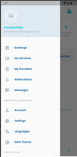 Duty Services - Provider Screen 3