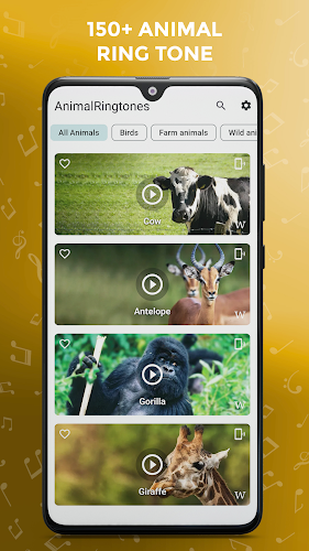 Animal Sounds and Ringtones - Latest version for Android - Download APK