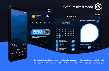 CMX - Minimal Mode · KLWP Them 1.0 APK + Mod (Unlimited money) إلى عن على ذكري المظهر