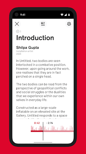 Shilpa Gupta Audio Tour Screen 3