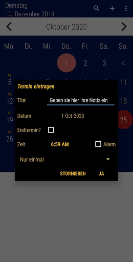 Kalender Schweiz 2024 Screen 2