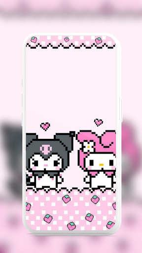 Kuromi wallpaper- 4k cute