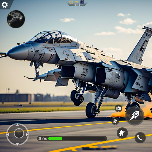 Modern Jet Fighter Games logo