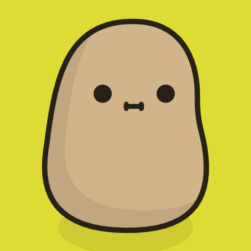 My potato pet logo