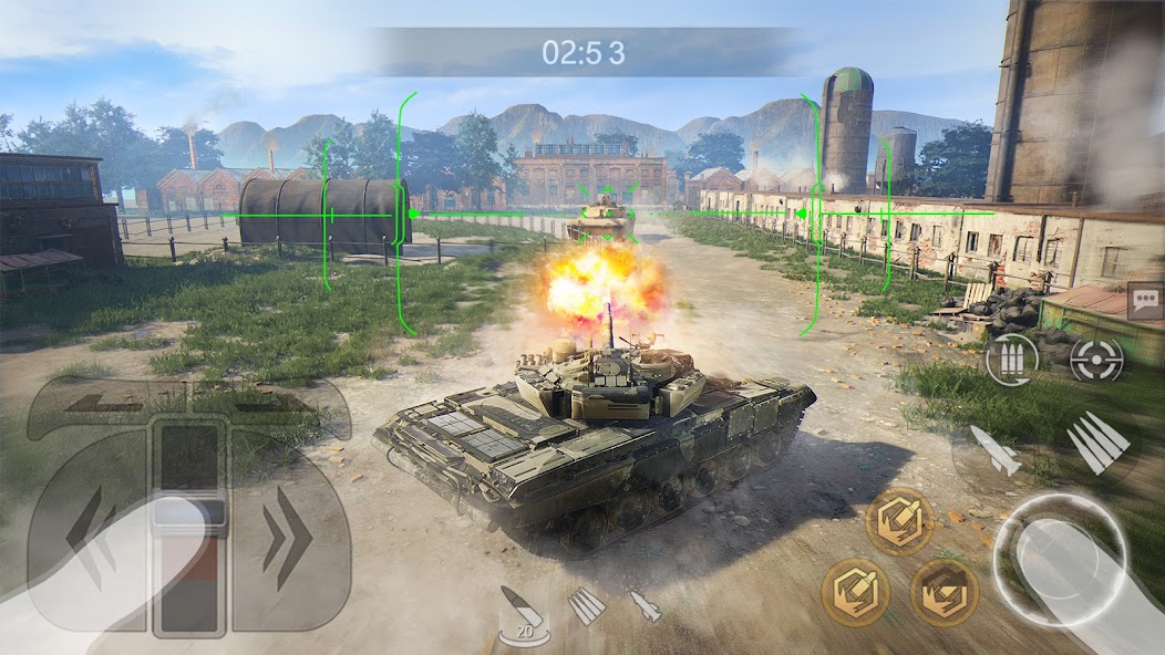Clash of Panzer: Tank Battle banner