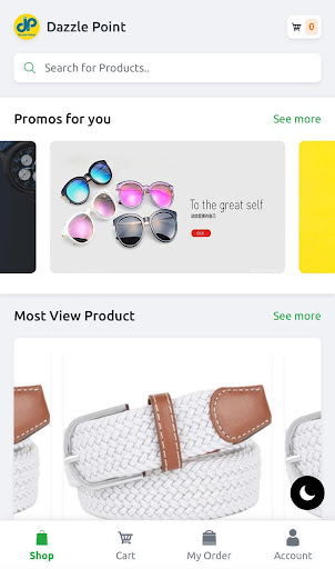 Android application Dazzle Point screenshort