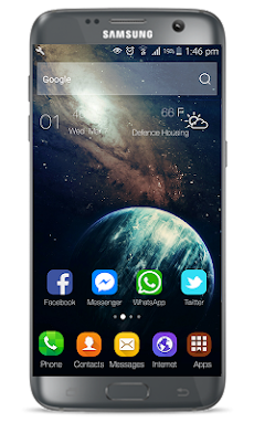 Launcher Samsung Galaxy A50 Thのおすすめ画像1