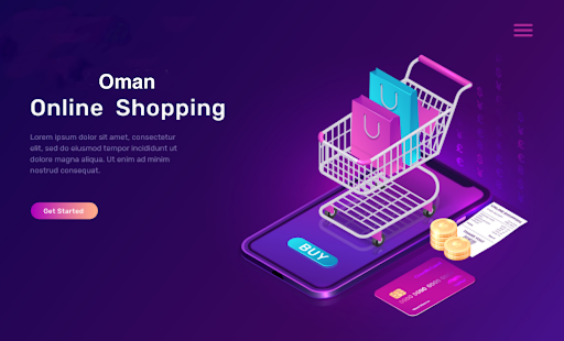 Android application Online Shopping Oman screenshort