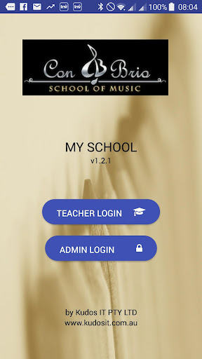 MySchool - Con Brio School Screen 2