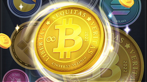 Android application Bitcoin Merge: 2048 screenshort