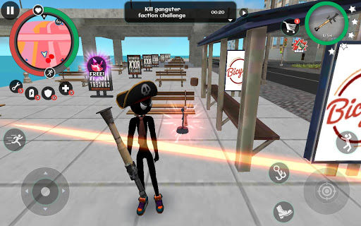 Stickman Rope Hero 2