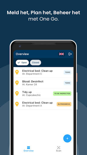 Android application One Go screenshort