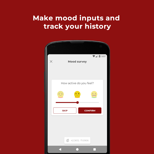 Screenshot of Happimeter