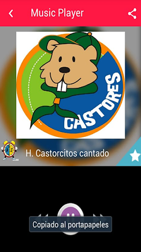 Android application Himno de los Conquistadores Cl screenshort