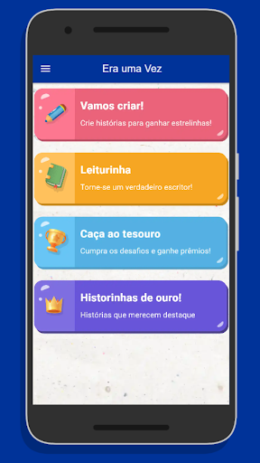 Android application Era uma Vez screenshort