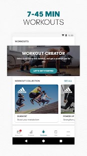adidas Training: Home Workout Screenshot