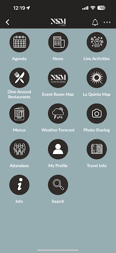 Android application Quotient Live Events screenshort