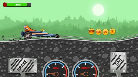 Hill Car Dash: Racing Game