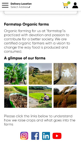 Farmstop -Your organic e-store Screen 2