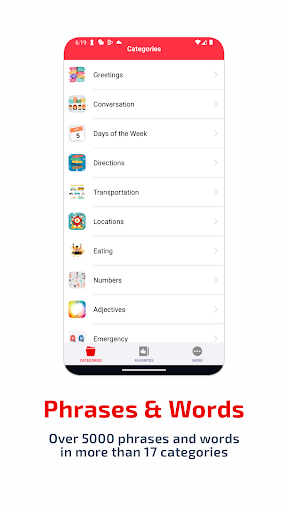 Android application SPEAK AMHARIC - Learn Amharic screenshort