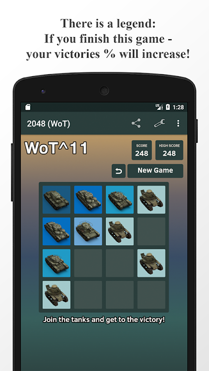 2048 (WoT) - 1.18.7 - (Android)