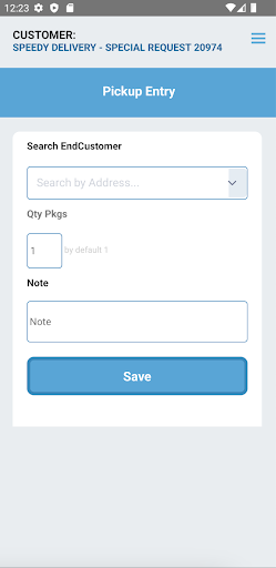 Courtesy Customer Screen 2