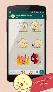 Vinny & Finny Stickers 1.0 APK + Mod (Unlimited money) for Android