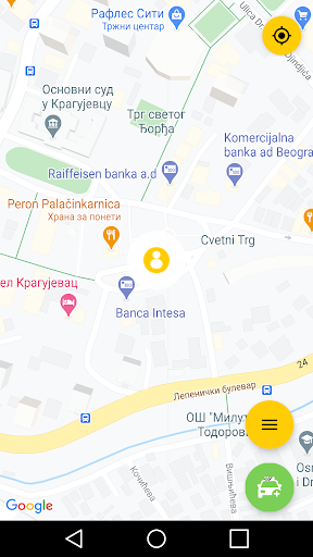 Android application Bravo Taxi Smederevska Palanka screenshort