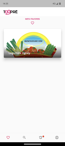 Android application TOOPRÈ screenshort