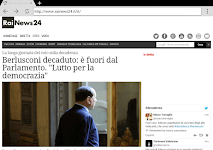 screenshot of Quotidiani Italiani