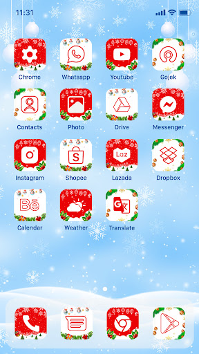 Wow Christmas Sweet Theme Screen 2