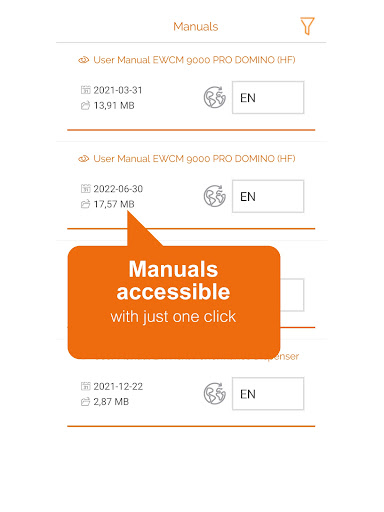 myEliwell Screen 3
