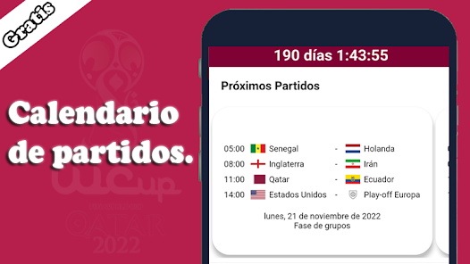 Imágen 2 WCup - Mundial Qatar 2022 android
