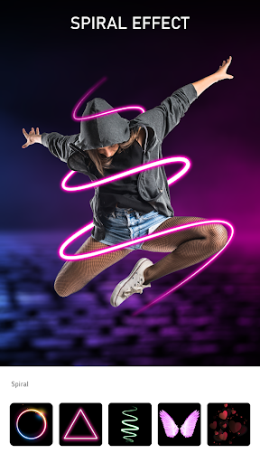 NeonArt Spiral Effect & Editor Screen 3