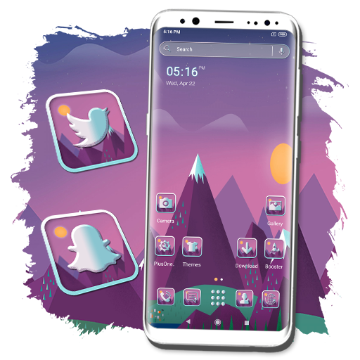 Minimal Nature Launcher Themes logo