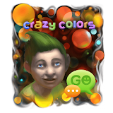 Crazy Colors GO SMS icon